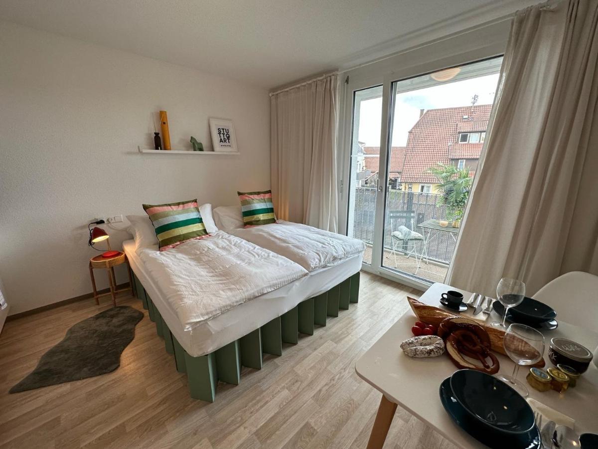 Stilvolles Und Modernes Mit Sonnigem Balkon In Flughafen- Und Messenaehe 31 Appartement