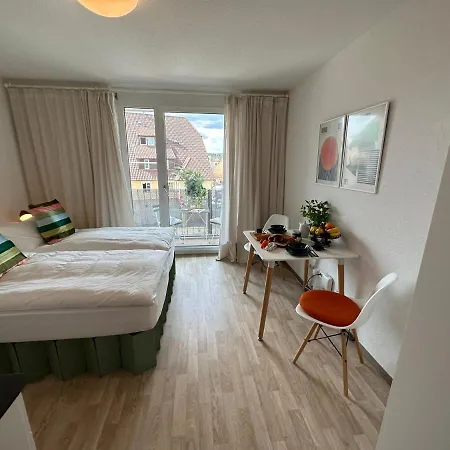 Stilvolles Und Modernes Appartement Mit Sonnigem Balkon In Flughafen- Und Messenaehe 31 Leinfelden-Echterdingen Exterior foto